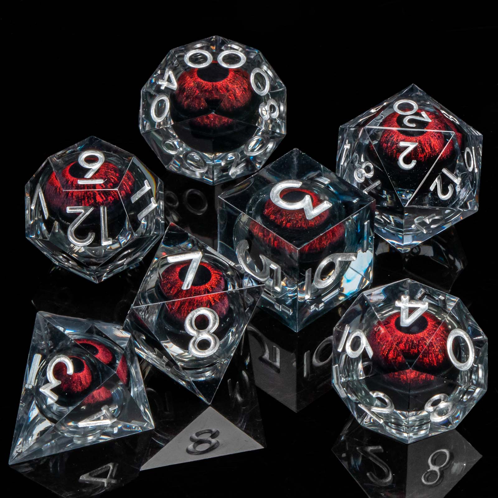 Board Game Dungeons And Dragons - Dnd dados líquido fluxo núcleo resina