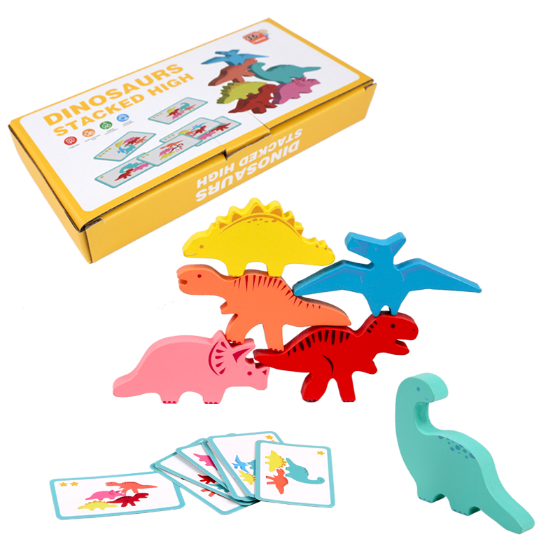 Board Game Quarto - Blocos de equilíbrio de madeira brinquedos