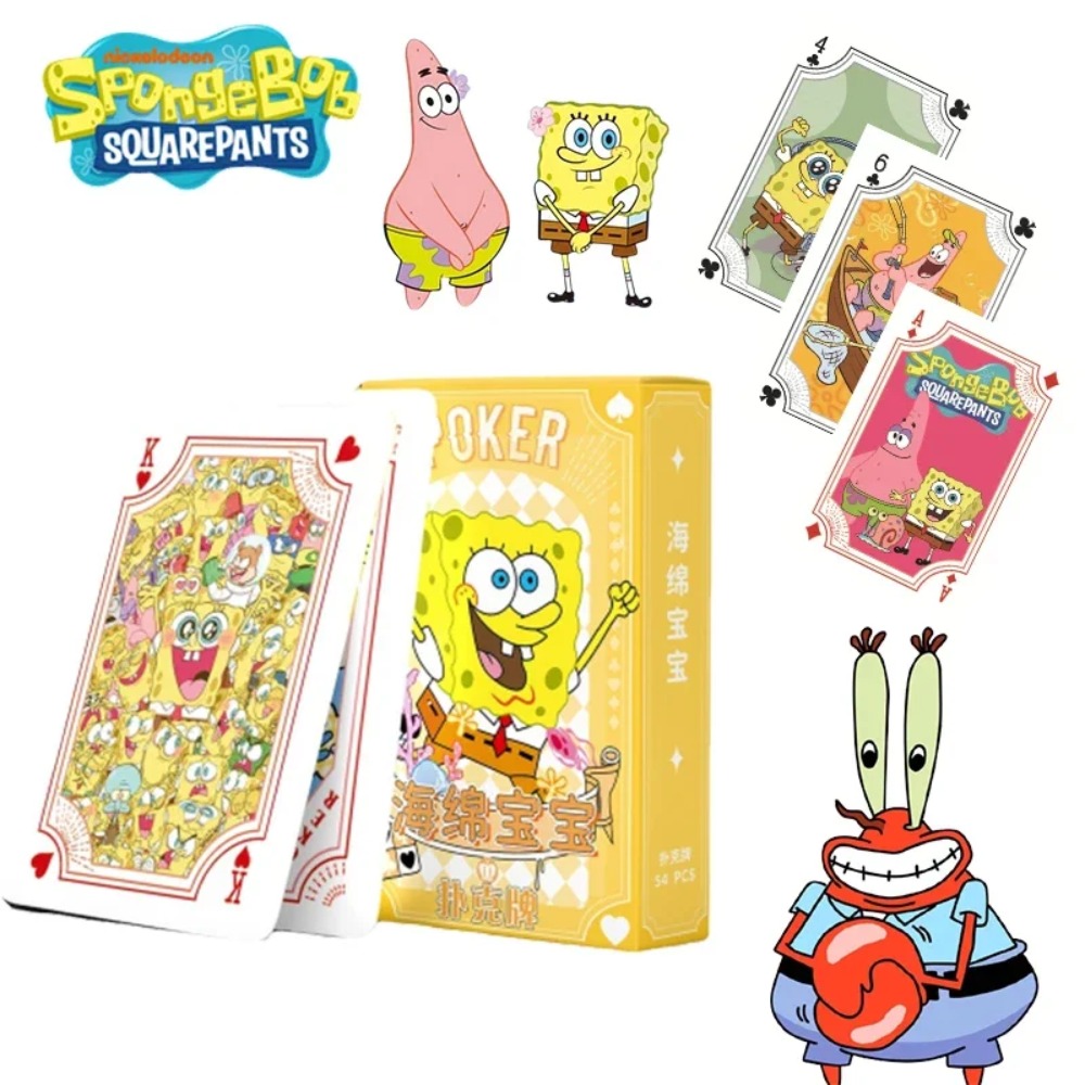 Board Game Box - 54 Cartas/caixa de Poker do Bob