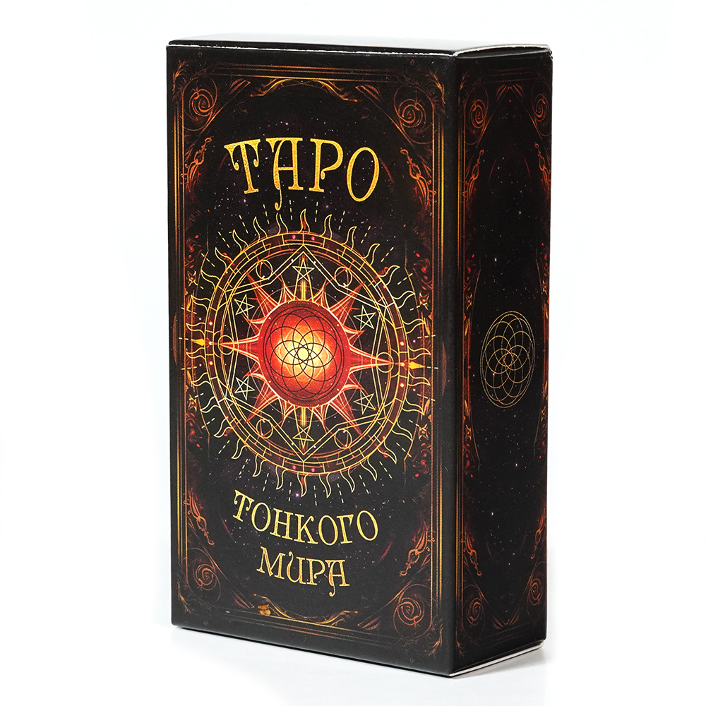 Board Game Instruction - Tapo cartas de tarô 78 baralho
