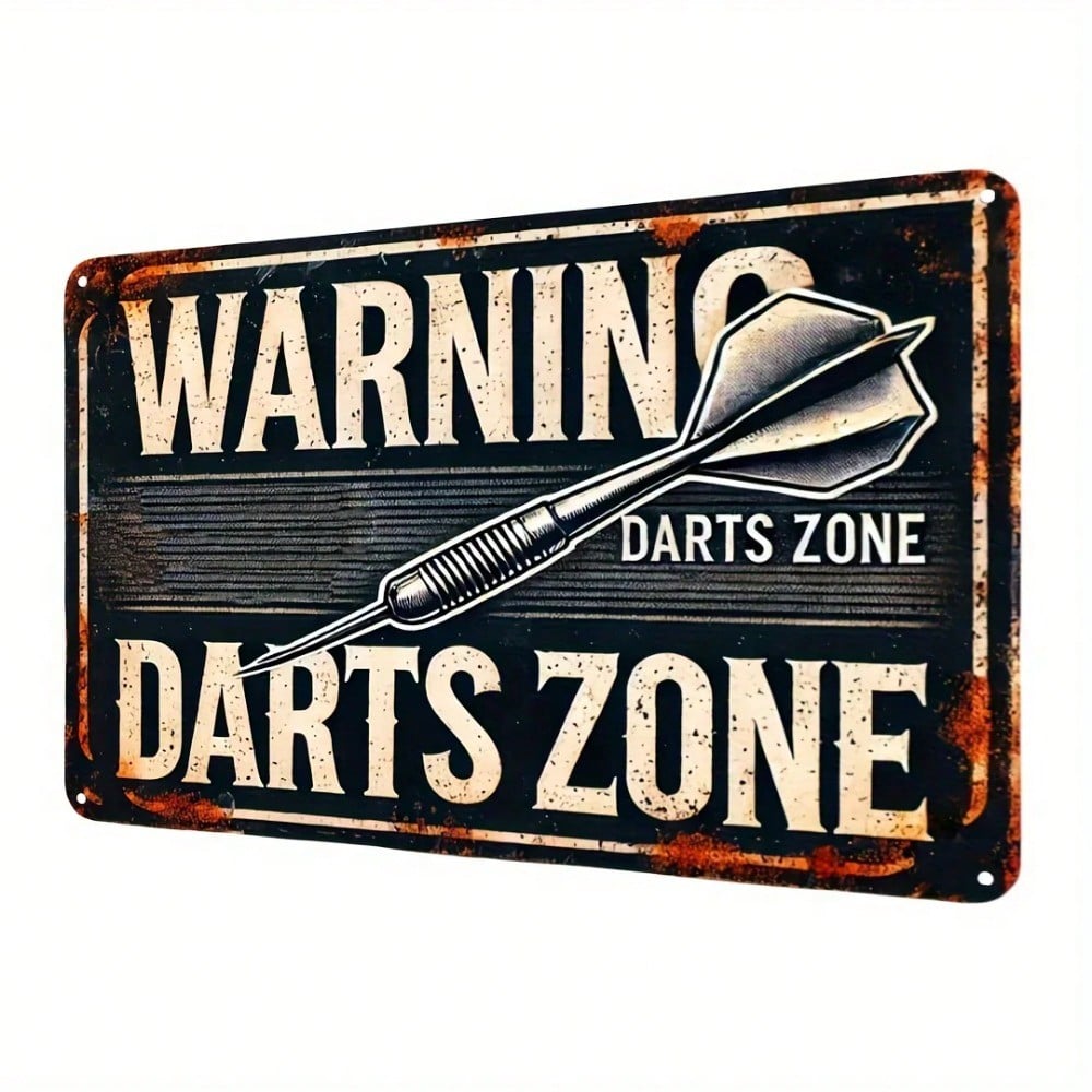Board Game Vintage - Placa de Metal Vintage para Alvo