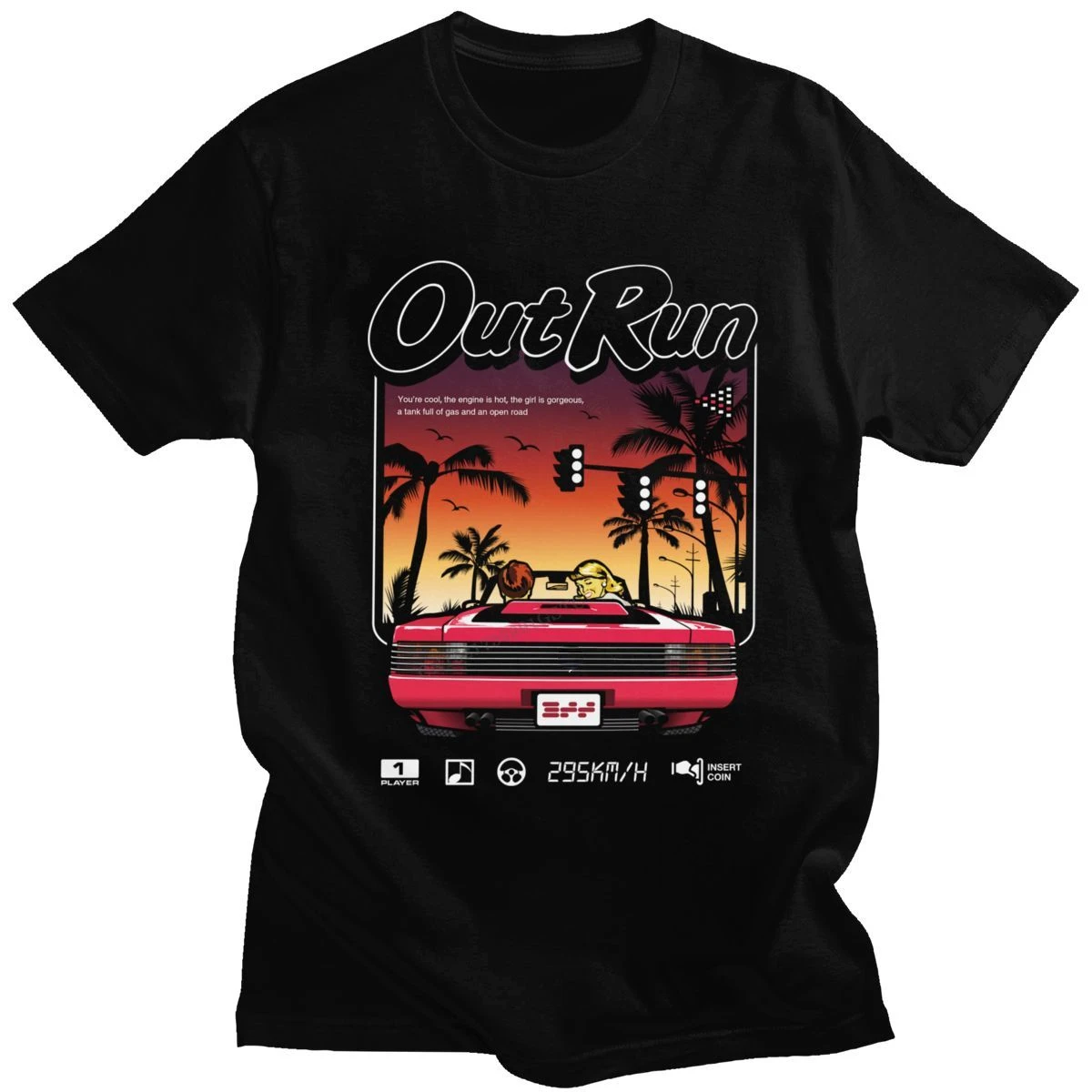 Board Game Vintage - 90s Vintage Out Run Top T