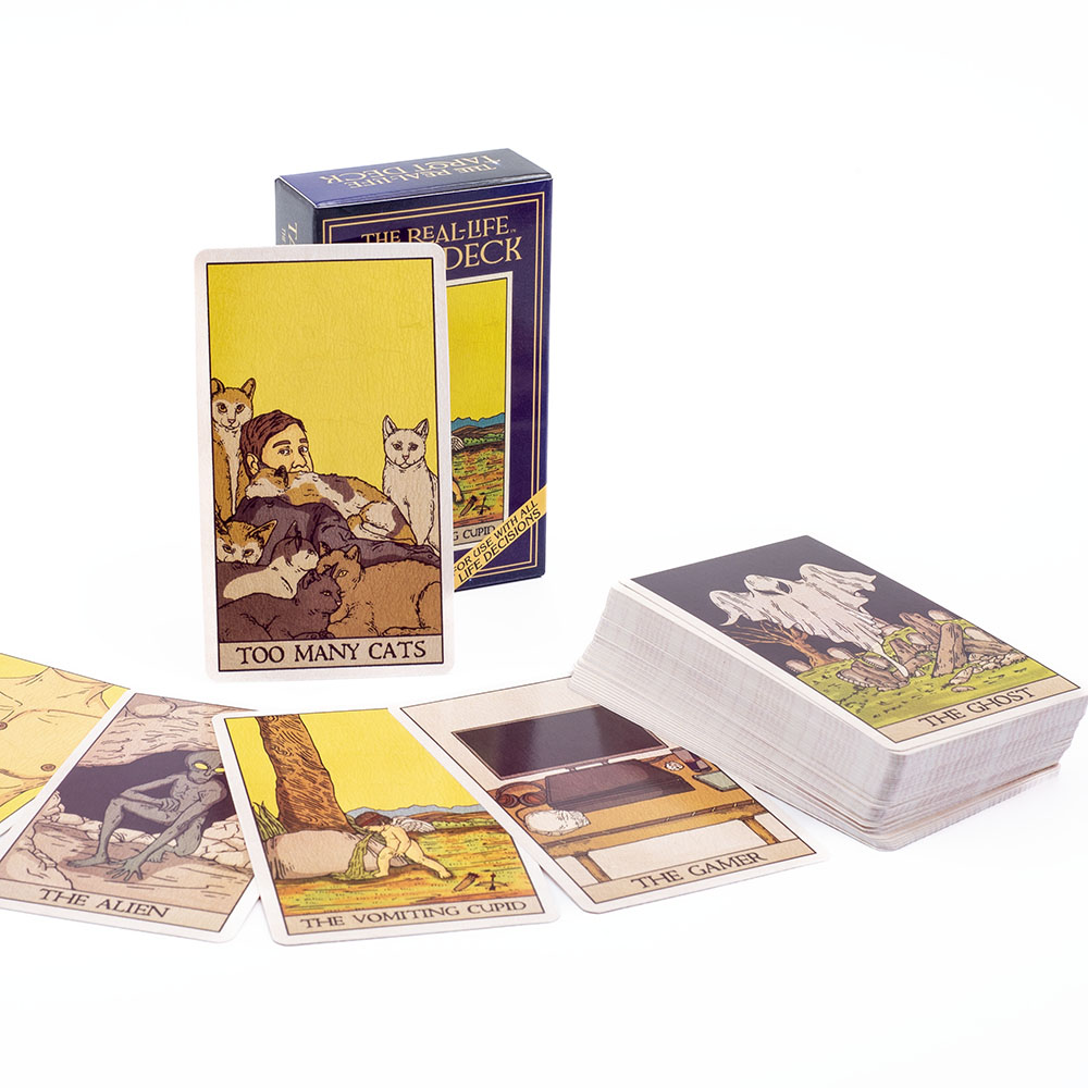 Baralho de Tarô Real com 78 Ca - Board Game In Real Life avaliação e preço