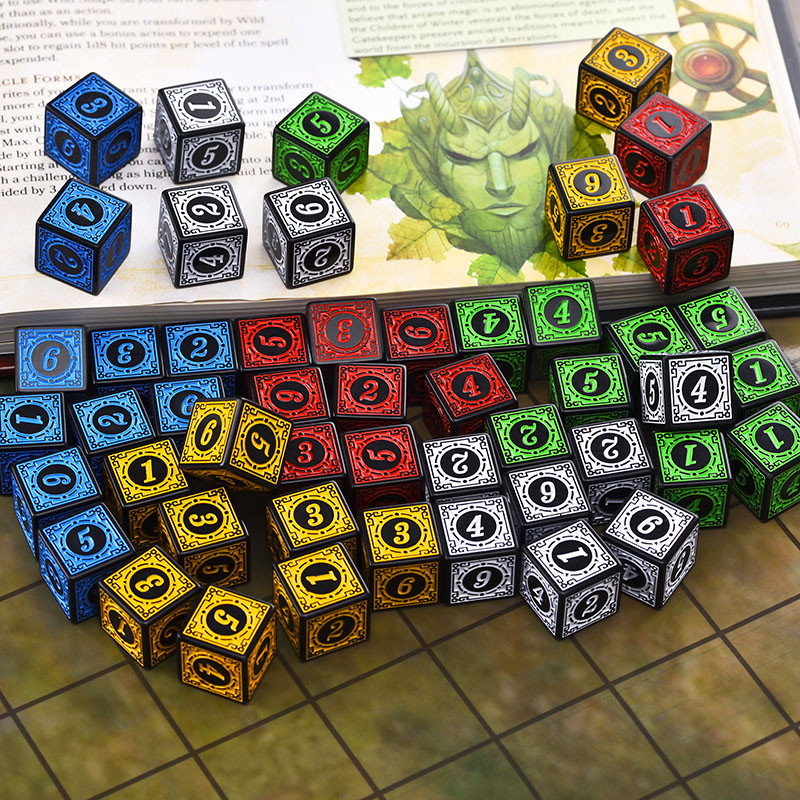 10 pçs/set conjunto de dados a - Board Game Dungeons And Dragons avaliação e preço