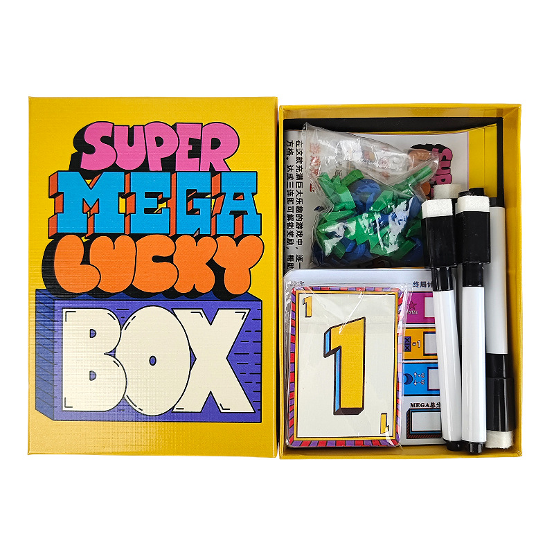 Super Mega Lucky Box: Jogo de  - Board Game Box avaliação e preço