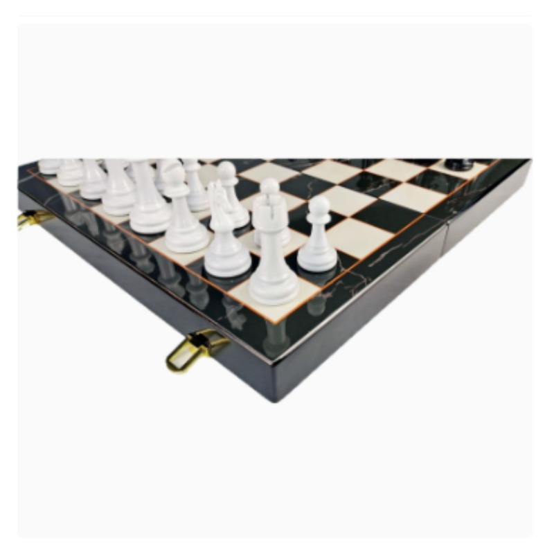 Conjunto de Xadrez de Madeira  - Board Game Box avaliação e preço