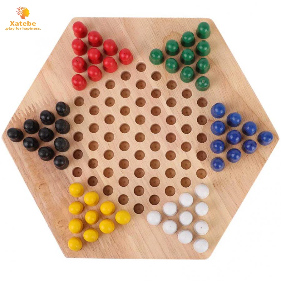 Placa educacional de madeira p - Board Game Halma avaliação e preço