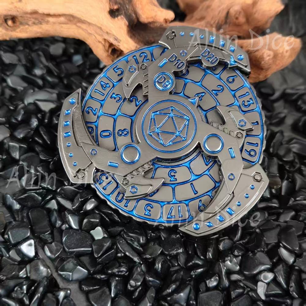 Conjunto de Dados Gyro D&D, 7  - Board Game Dungeons And Dragons avaliação e preço