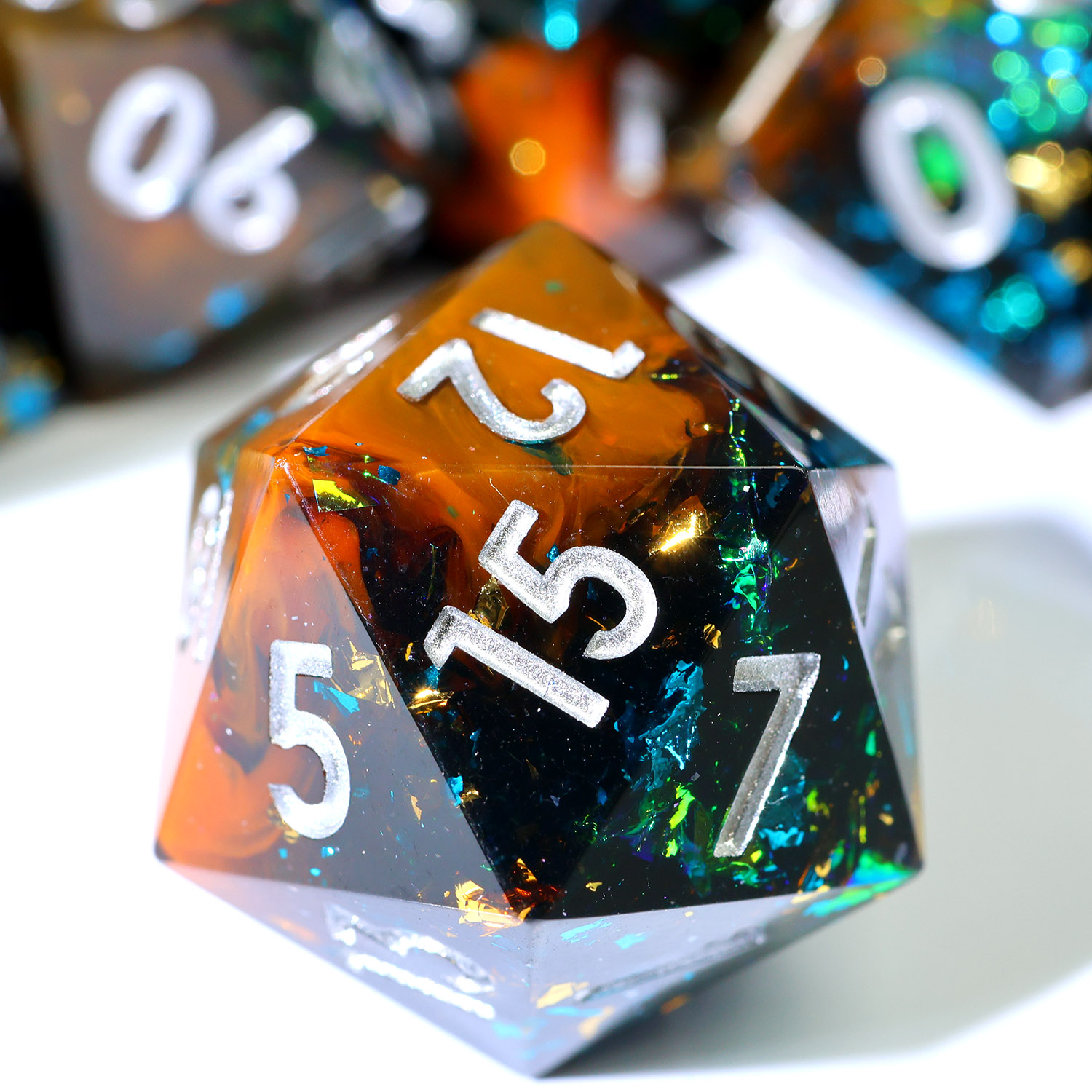 Conjunto de Dados DND de Resin - Board Game Dungeons And Dragons avaliação e preço