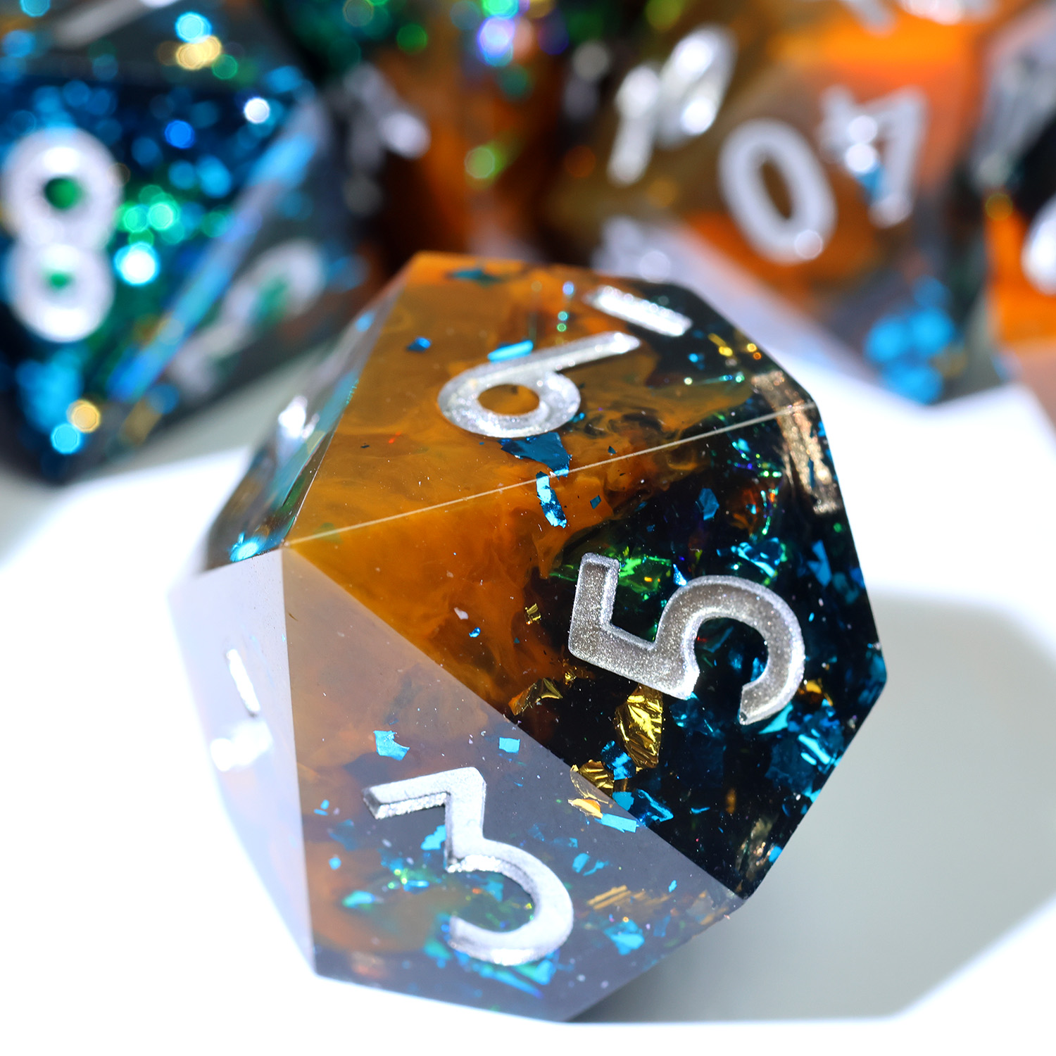 Conjunto de Dados DND de Resin - Board Game Dungeons And Dragons avaliação e preço