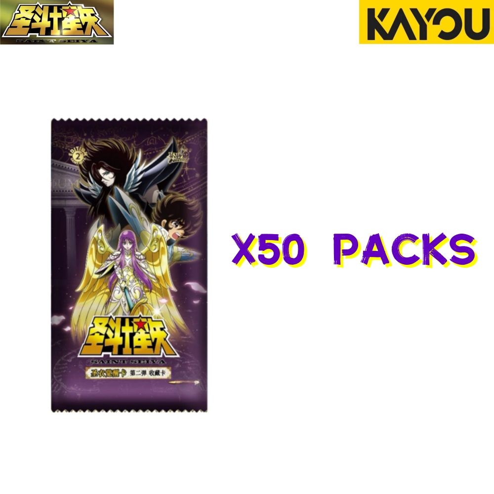 Kayou saint seiya cartões 50 p - Board Game Box avaliação e preço