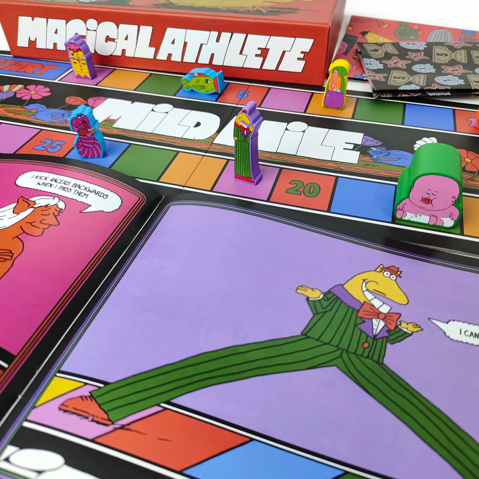 Jogo de Cartas MAGICAL ATHLETE - Board Game Simple avaliação e preço
