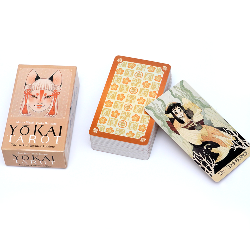 Baralho de tarô Yokai 78 peças - Board Game Illustration avaliação e preço