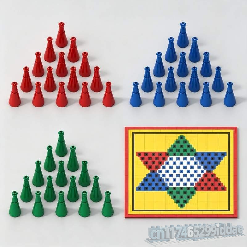 781 Peças Jogo de Tabuleiro Ha - Board Game Halma avaliação e preço