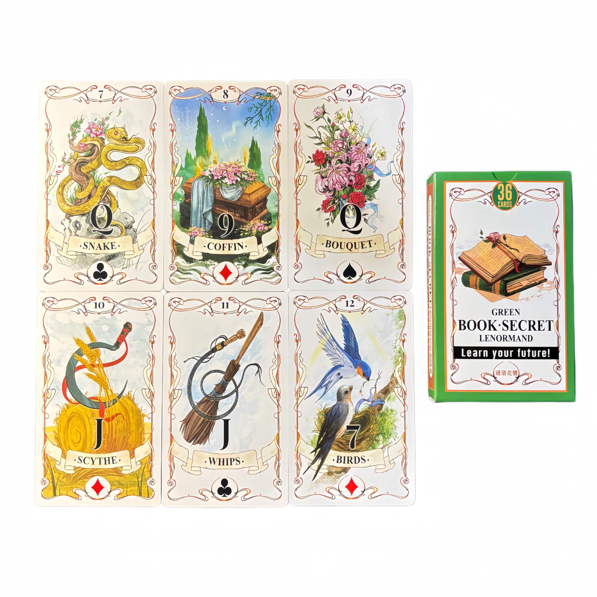 Cartas de Oráculo Lenormand Se - Board Game Of Life avaliação e preço