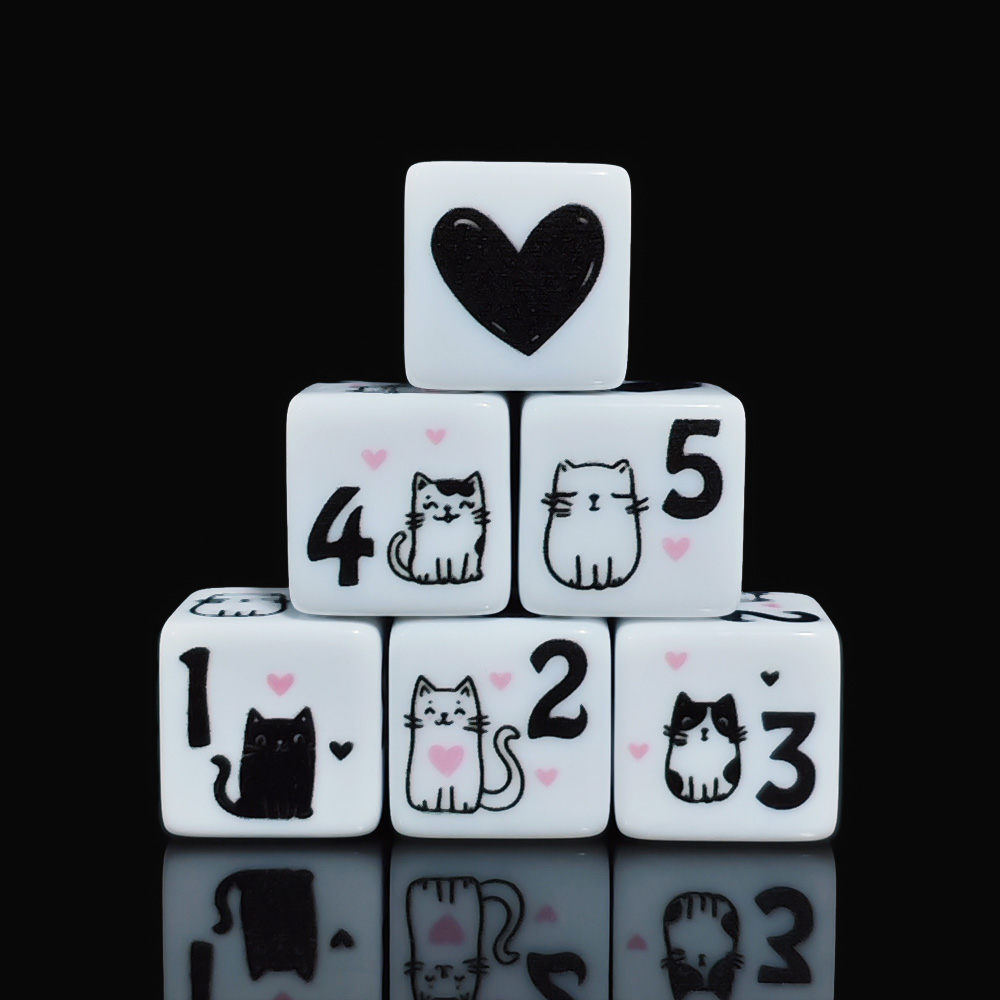 Conjunto de 12 Peças de Dados  - Board Game Illustration avaliação e preço
