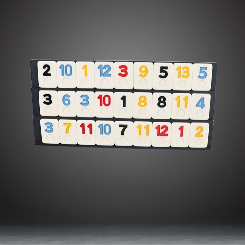 Rummy digital de 106 telhas co - Board Game Instruction avaliação e preço