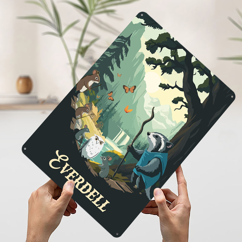 Pôster de Metal Personalizado  - Board Game Vintage avaliação e preço