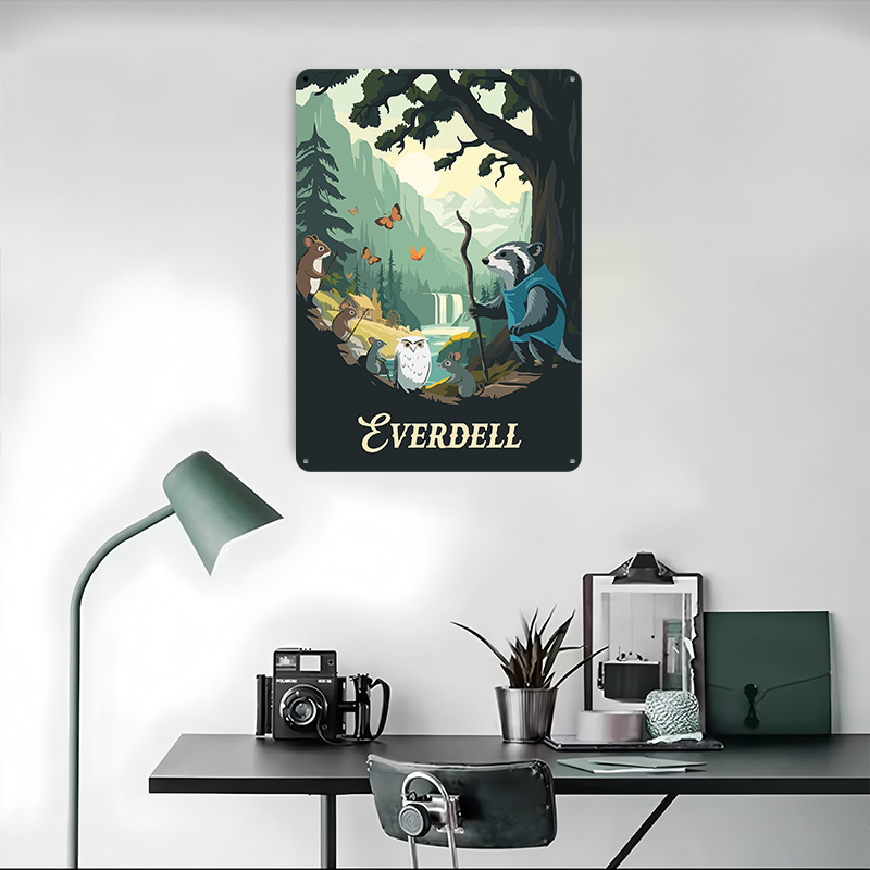 Pôster de Metal Personalizado  - Board Game Vintage avaliação e preço