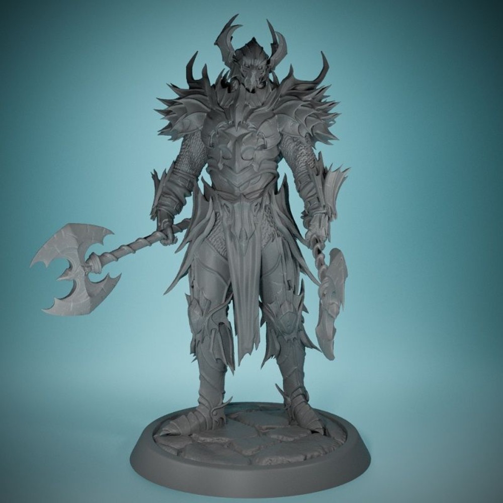 Sem asas demônio cavaleiro 3d  - Board Game War avaliação e preço