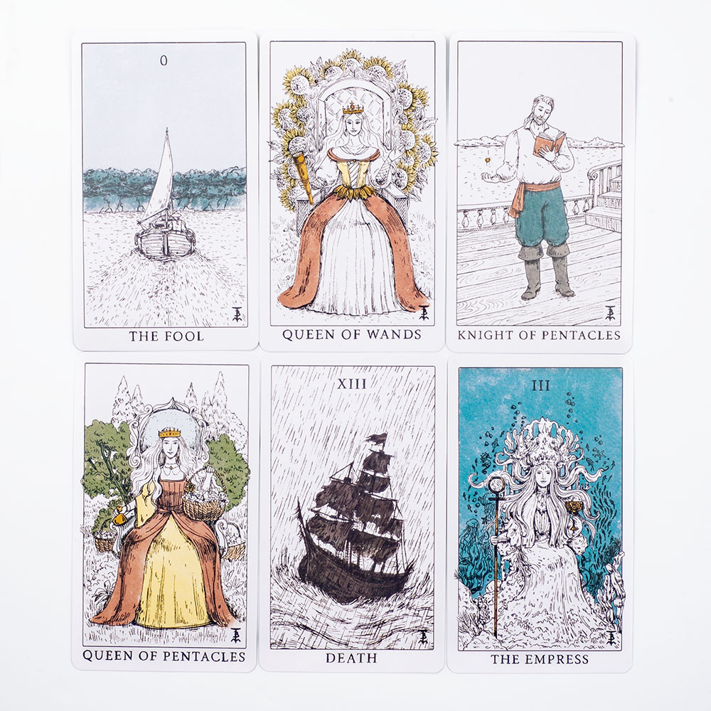 Baralho de tarô tempestade com - Board Game Illustration avaliação e preço